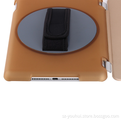 Factory Outlet 360 Rotation handheld Case Smart Flip cover for iPad mini 4